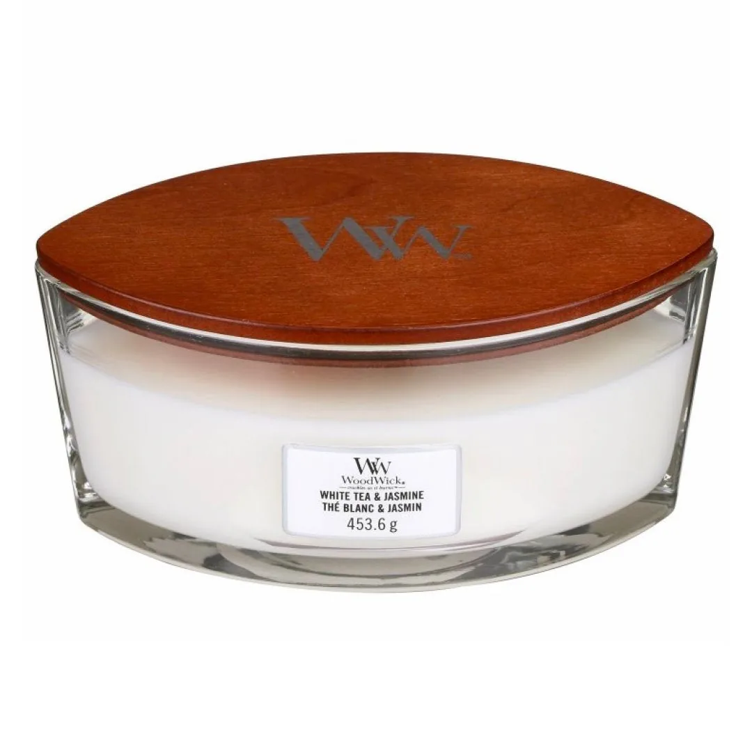 WOODWICK GIARA ELLIPSE WHITE TEA & JASMINE