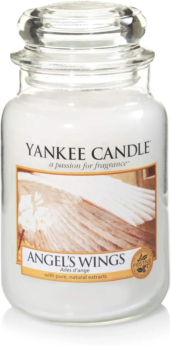 YANKEE CANDLE CANDELA GIARA CLASSICA GRANDE ANGEL WINGS