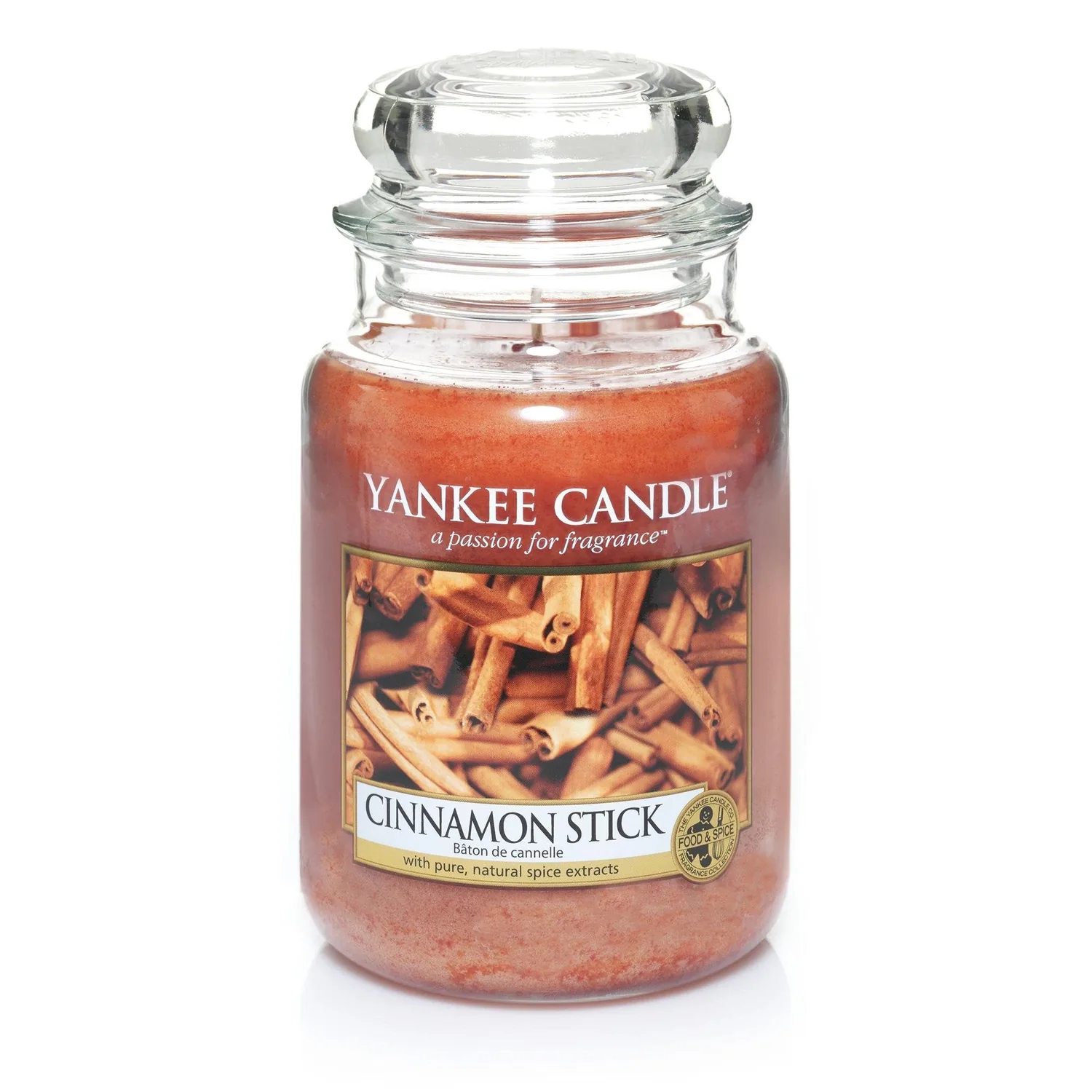 YANKEE CANDLE CANDELA GIARA CLASSICA GRANDE CINNAMON STICK