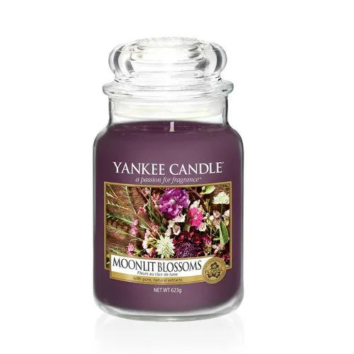 YANKEE CANDLE CANDELA GIARA CLASSICA GRANDE MOONLIT BLOSSOMS