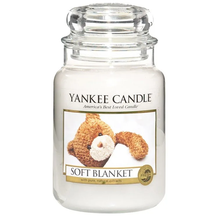YANKEE CANDLE CANDELA GIARA CLASSICA GRANDE SOFT BLANKET