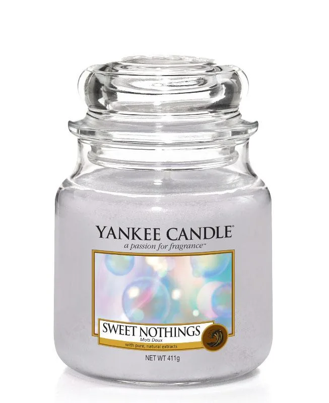 YANKEE CANDLE CANDELA GIARA MEDIA SWEET NOTHINGS