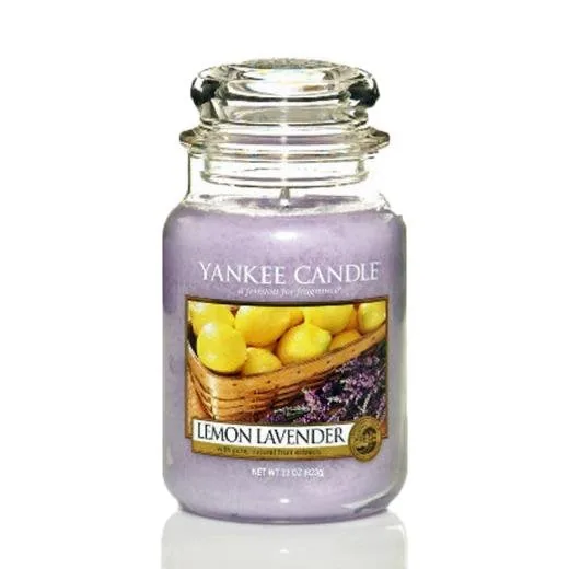 YANKEE CANDLE GIARA CLASSICA GRANDE LEMON LAVENDER