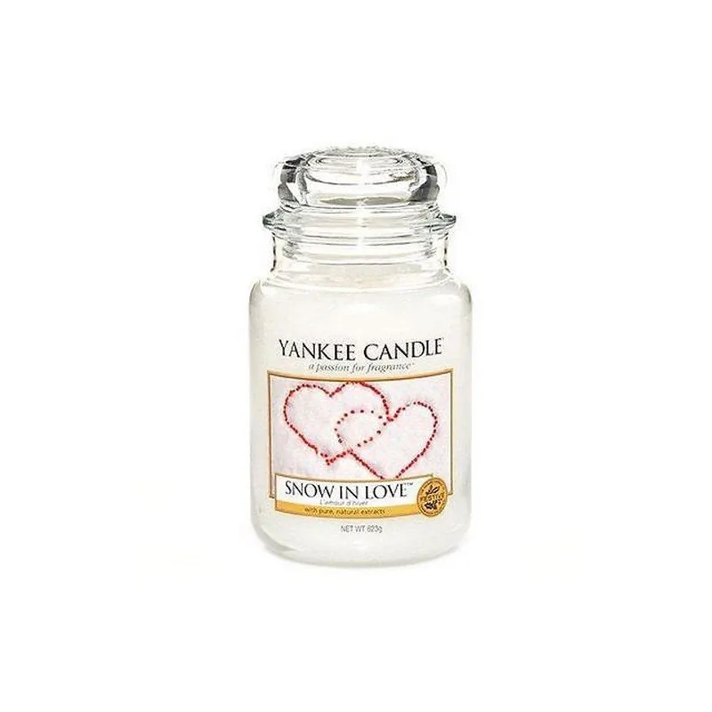 YANKEE CANDLE GIARA CLASSICA GRANDE SNOW IN LOVE
