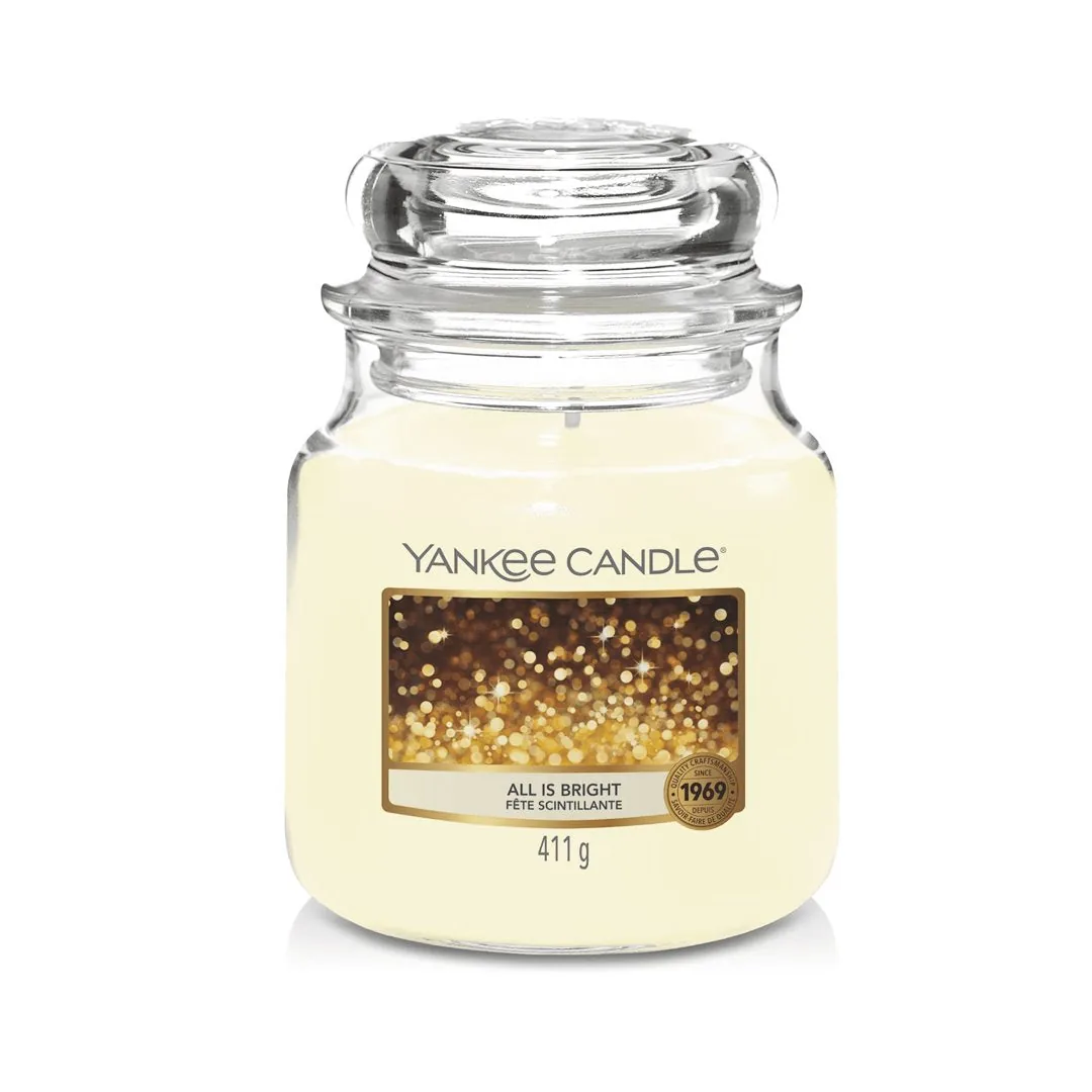 YANKEE CANDLE GIARA CLASSICA MEDIA ALL IS BRIGHT