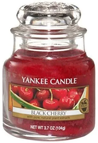 YANKEE CANDLE GIARA CLASSICA PICCOLA BLACK CHERRY