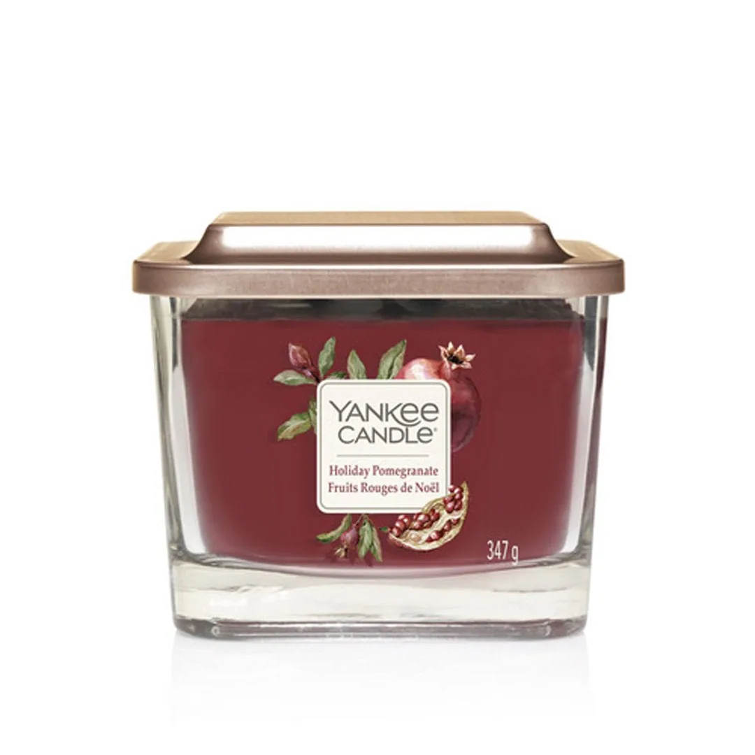 YANKEE CANDLE GIARA MEDIA 3 STOPPINI HOLIDAY POMEGRANATE