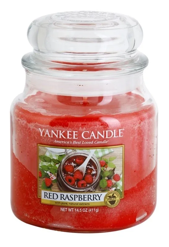 YANKEE CANDLE GIARA MEDIA RED RASPBERRY