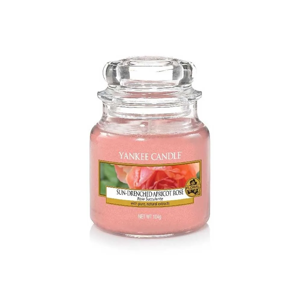 YANKEE CANDLE GIARA PICCOLA SUN DRENCHED APRICOT ROSE